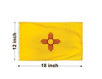 12"x18" New Mexico Nylon Outdoor Flag